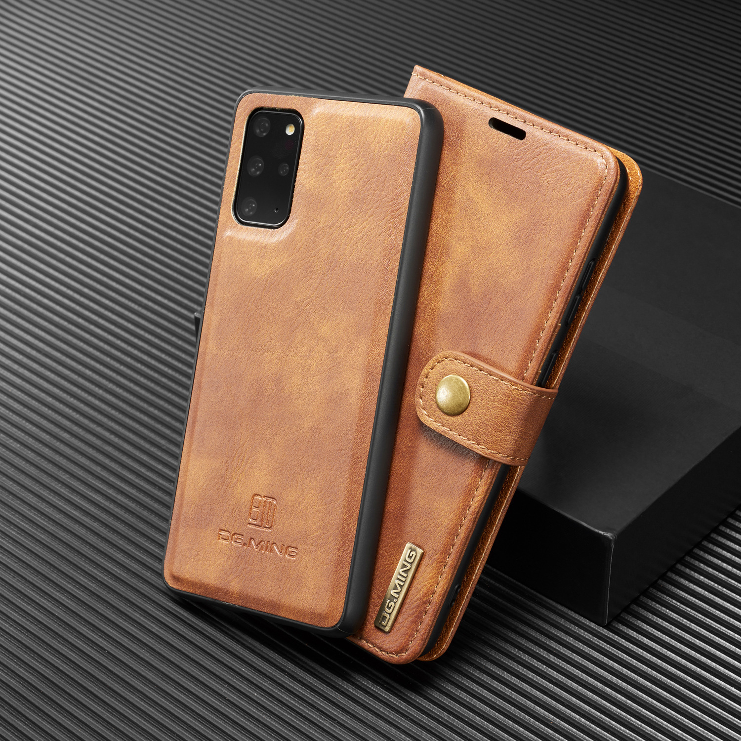 Magnetiskt läderfodral för samsung s21-serien och s23-modellerna_voghion.com