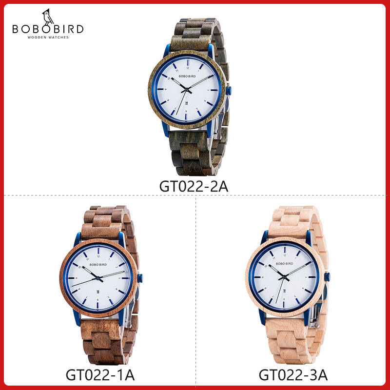 BOBOBIRD деревянный наручные часы GT022 молодежь новый деревянный наручные часы мужской бизнес краткий наручные часы продаётся напрямую с завода