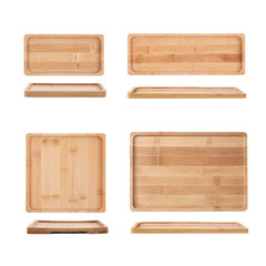 創意簡約竹製長方形竹托盤竹木托盤家用竹木干泡茶盤拼盤茶盤家用