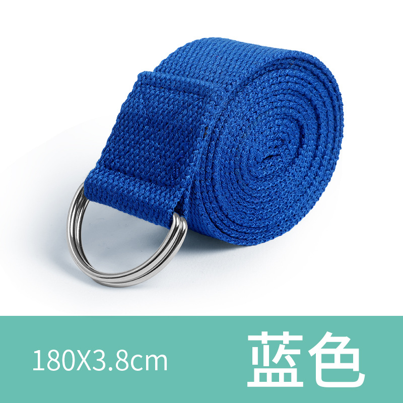 Yoga stretch cinturón ajustable yoga cuerda estiramiento cinturón estiramiento banda yoga cinturón auxiliar estiramiento de la pierna estirar espalda abierta