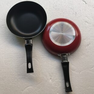 Manufacturer wholesale aluminum non-stick frying pan, frying pan, aluminum pan, single-handle non-stick pan, mini small frying pan