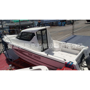 8.71 m FRP fishing boat sea fishing boat live fish cabin
