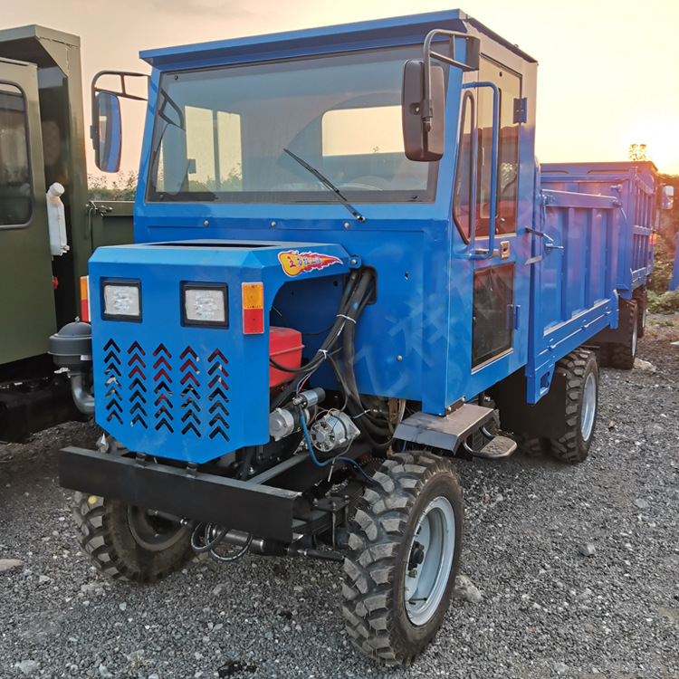 小型农用四驱车 四不像农用运输车 3吨28马力柴油爬坡自卸爬山虎