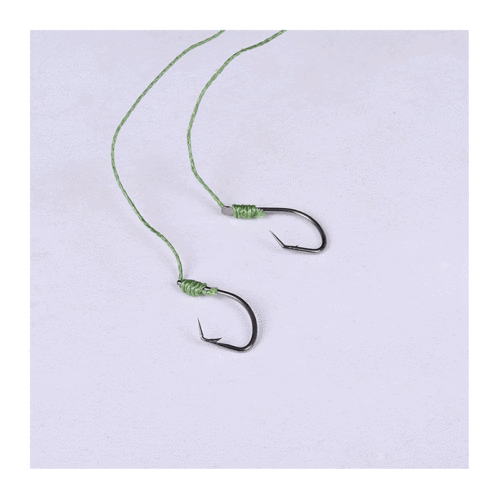 Factory direct sales turtle hook, black fish hook, old turtle fishing hook 10 meters strong horse line set, large, medium and small double hook fish hook