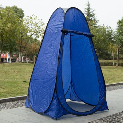Cross-border multi-functional outdoor bath Çadırlar - blue-single