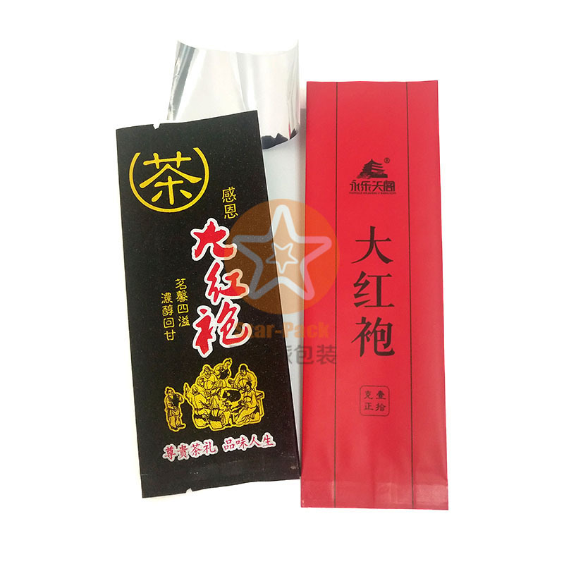 大红袍性茶叶铝箔袋中封袋