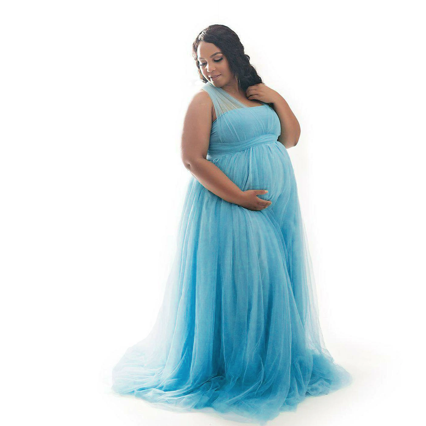 Vestido de maternidad sexo en tul
