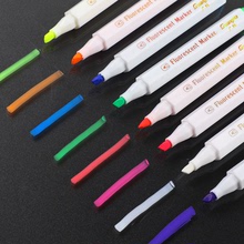 廣納彩色熒光馬克筆水性 直液式可擦燈板筆套裝LED電子屏海報筆