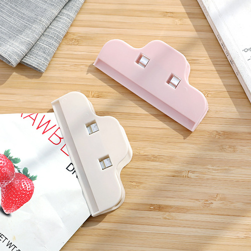 Kitchen finishing sealing clip sealer household plastic snack bag sealing clip plastic small clip floor stall