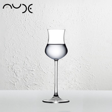 土耳其进口NUDE水晶玻璃高脚一口杯郁金香洋酒红酒香槟酒杯酒吧杯