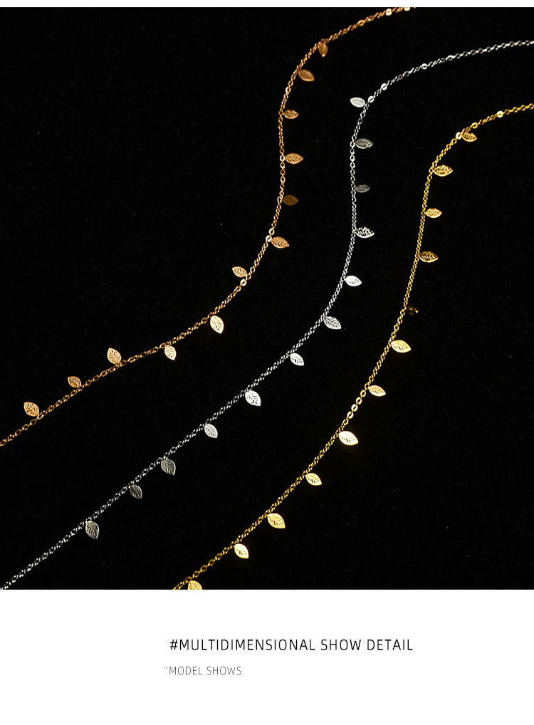 Fashion Geometric Titanium Steel Pendant Necklace display picture 2