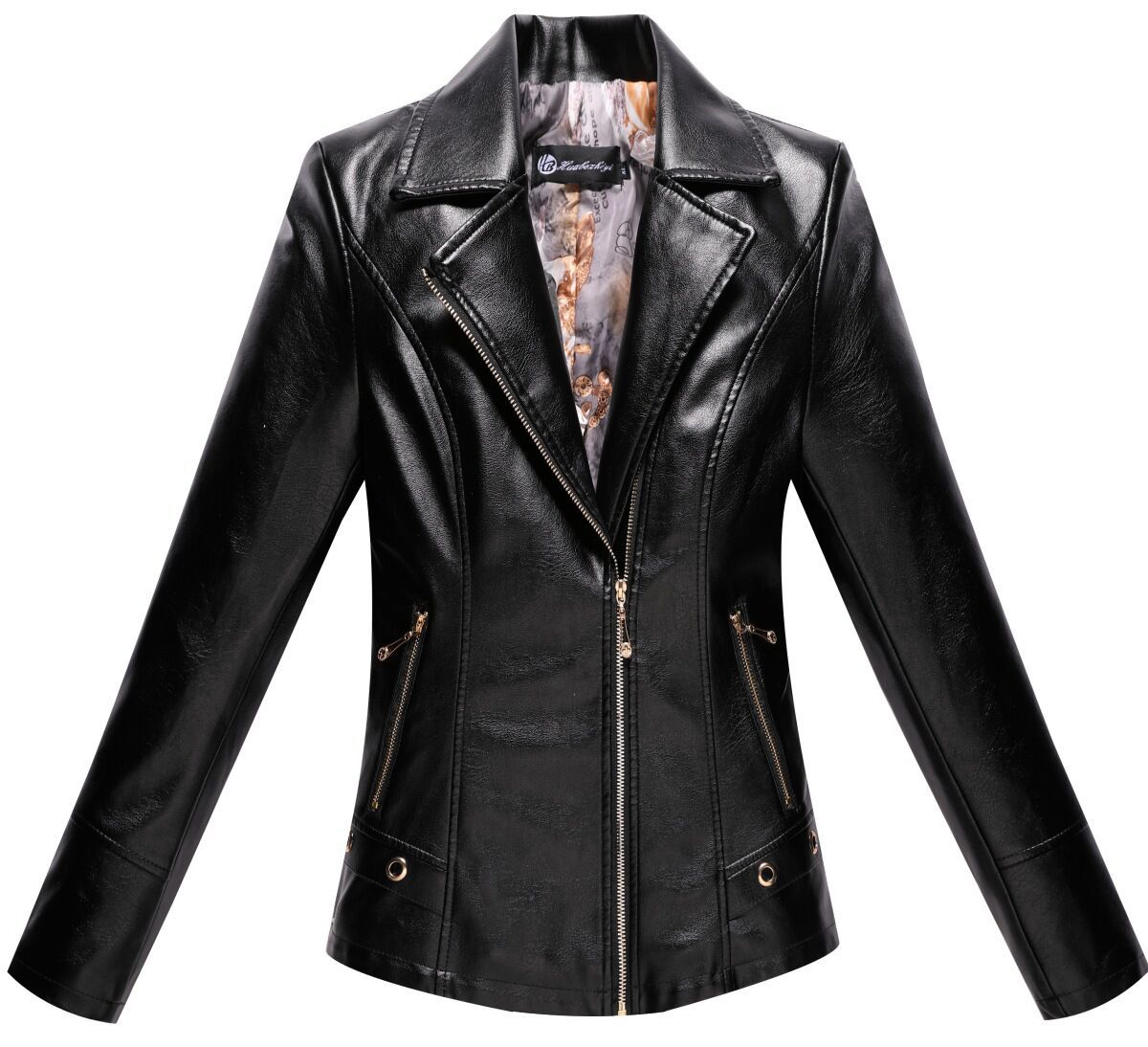 Veste cuir femme en PU - Ref 3447612 Image 5