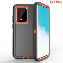 Robot three-defense TPU+PC case FOR SM S20/PLUS/ULTRA手机壳