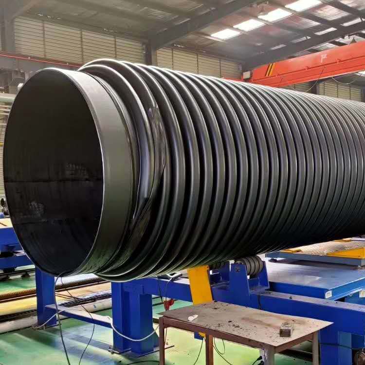 HDPE大口径克拉管增强缠绕结构壁管市政工程排水排污管道克拉管