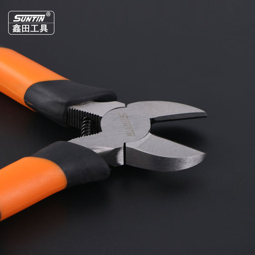 SUNTIN Diagonal Pliers Industrial Grade Tools Diagonal Pliers Partial Pliers Diagonal Mouth 5 Inch 6 Inch Electrician Pliers