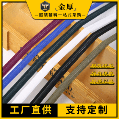 Manufactor supply non-slip Elastic band Spandex Elastic force silica gel Non-slip tape Luggage and luggage Accessories clothing accessories customized