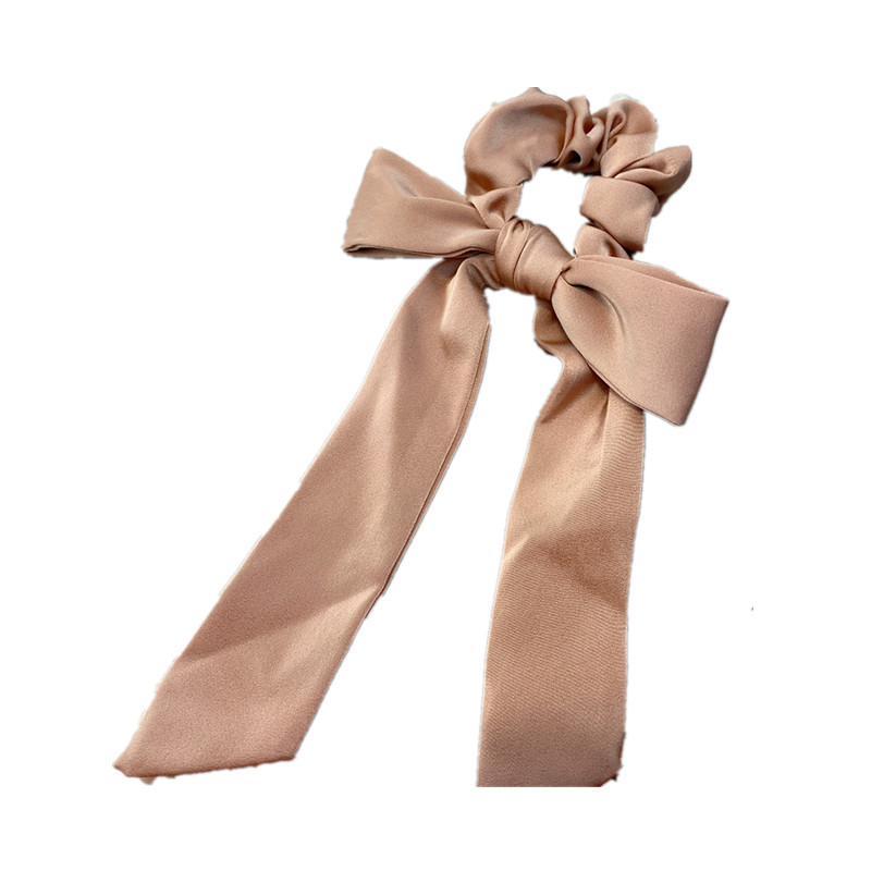 Bow Knot Long Ribbon Hair Scrunchies display picture 2