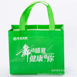 夏日促销品无纺布手提袋定做保险金融环保广告宣传礼品包装袋批发