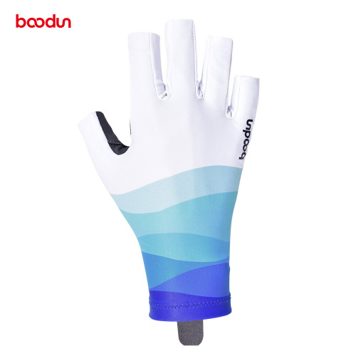 Boodun/Boodun New Fishing Gloves, Sun-protective Lightweight Breathable Fingerless Fishing Gloves with Non-slip Design for Rock Fishing
