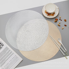 麦穗圆镂空餐垫 北欧创意简奢风装饰垫茶几垫 隔热防滑家用碗盘垫