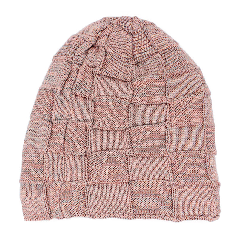 Cappello unisex in maglia mista Cappello autunnale e invernale in pile spesso da uomo e da donna_voghion.com