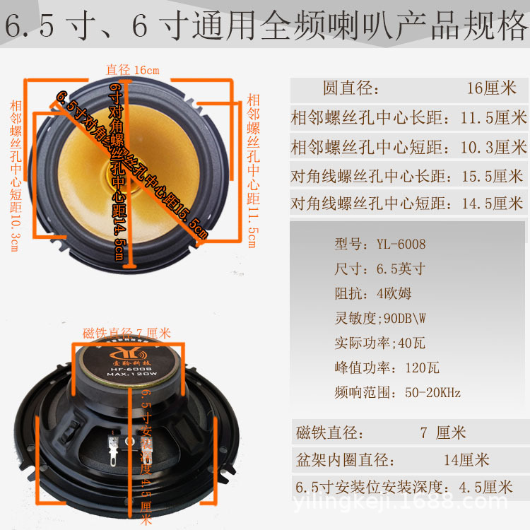6寸产品规格1