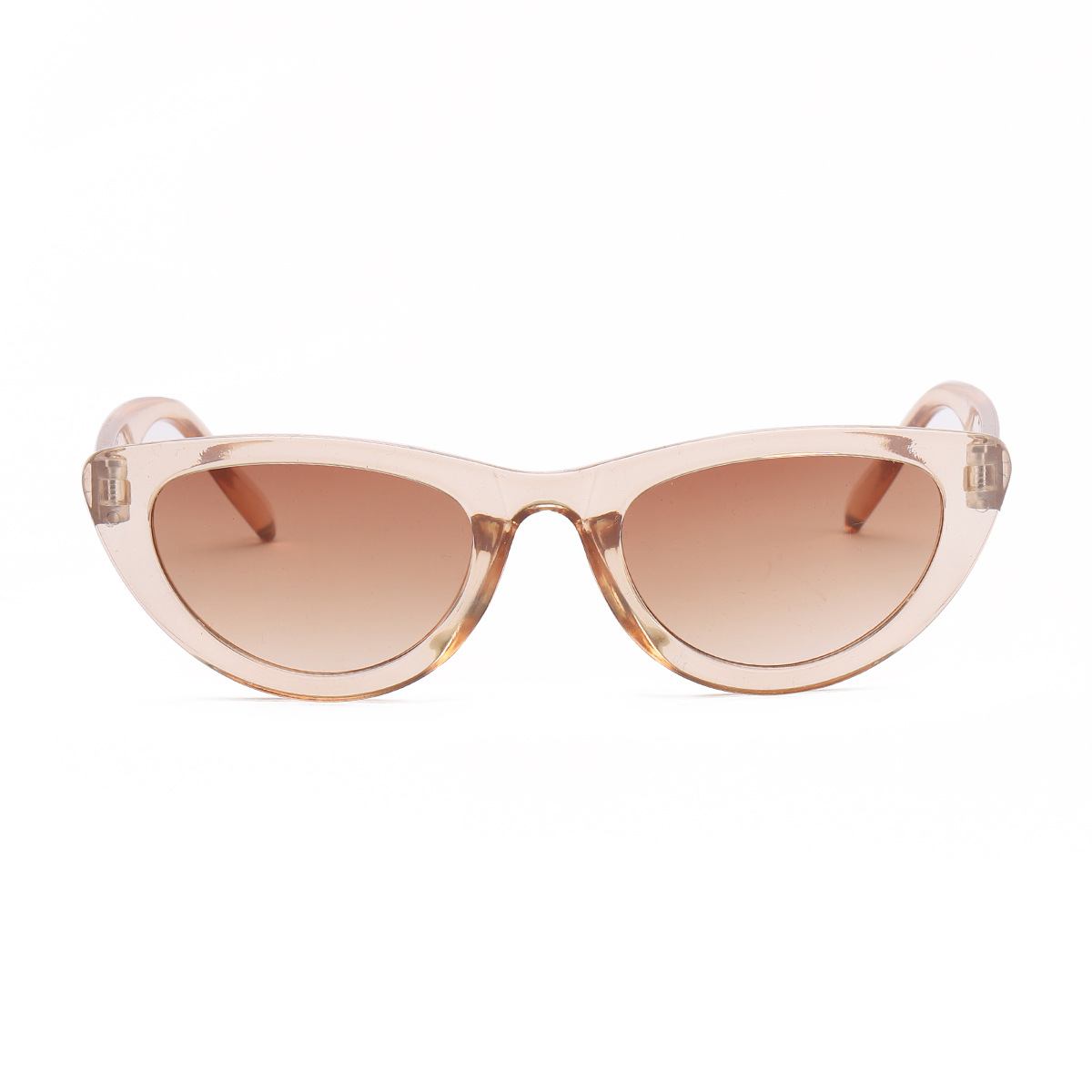 2020 nuevo triángulo europeo y americano ojo de gato gafas de sol de moda de las mujeres personalidad oval pequeño marco gafas de sol 97078