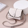 Small CK Accordion bag 2020 summer new pattern Female bag One shoulder Inclined shoulder bag fashion chain genuine leather Small square package