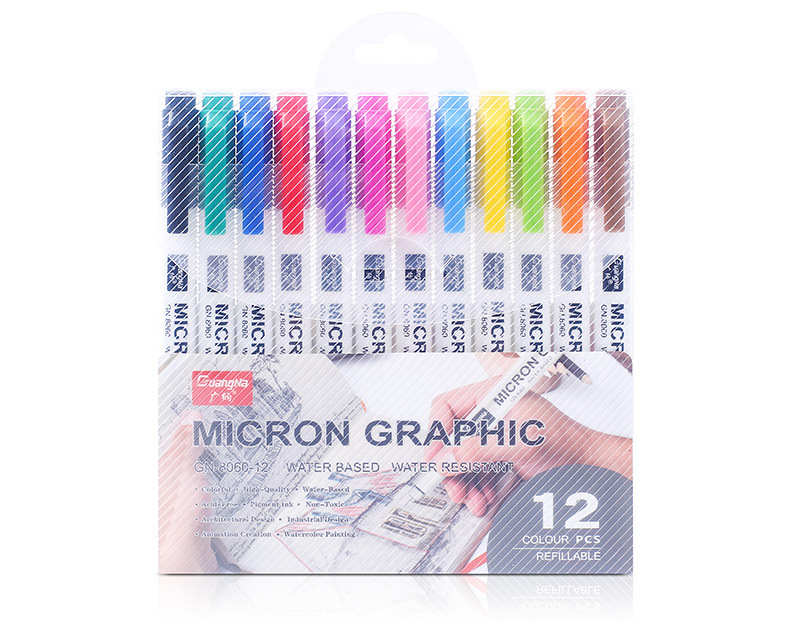 8060-12荧光色05针管笔_03