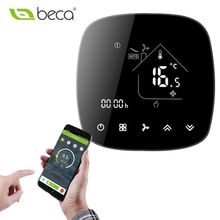 涂鸦WiFi中央空调温控器三速开关风机盘管新风控制器智能恒温器