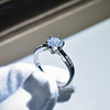 Import one size ring, platinum 950 sample