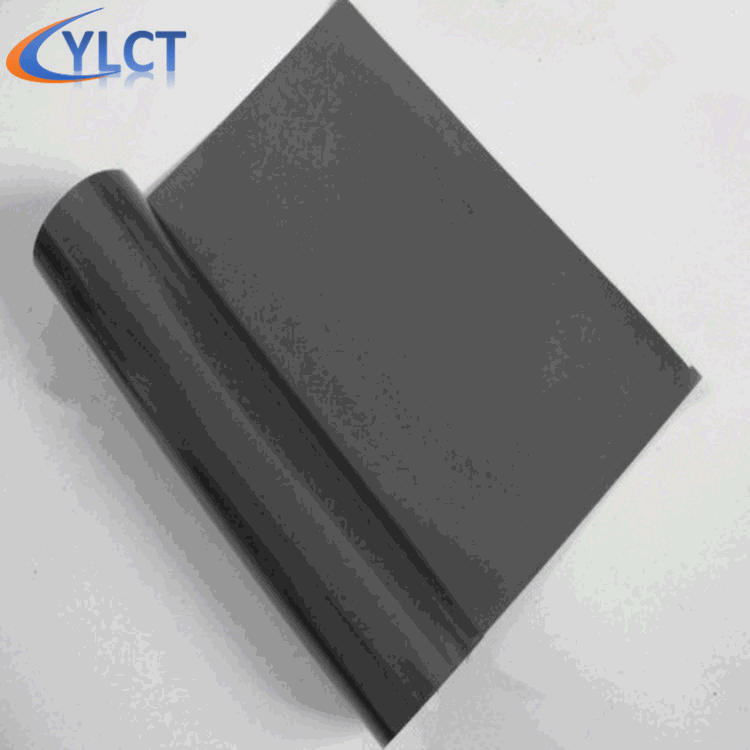 厂家供应密度5.0黑色铁胶布铁粉胶无磁软铁布0.4mm厚 量大从优