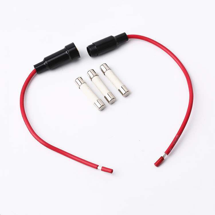 厂家产销售贡福品牌产品5X20焊接保险丝座10A250V保险丝夹