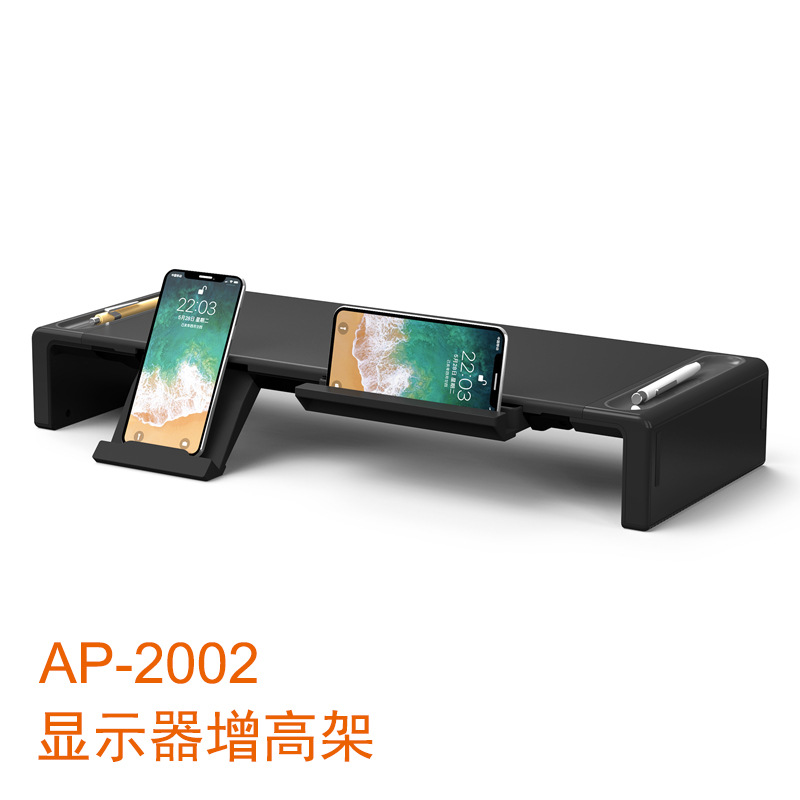 Supervise la altura de la computadora que aumenta el dispositivo de aumento de altura de la computadora de escritorio de la computadora rack de elevación de Altura base de rack de aumento de altura de escritorio