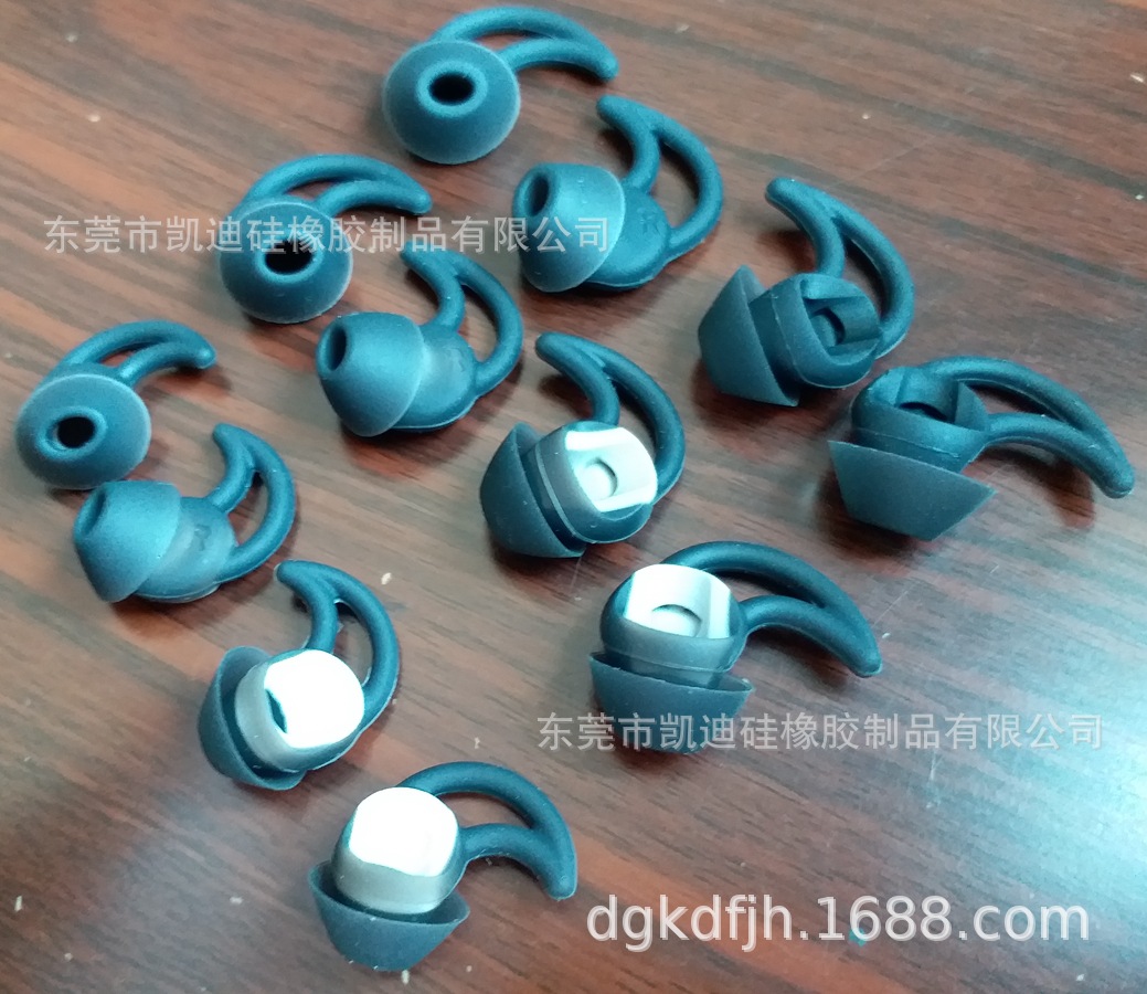 耳塞助听器配件 硅胶蘑菇头 4代双色 耳机套 耳膜 耳帽 多色供选