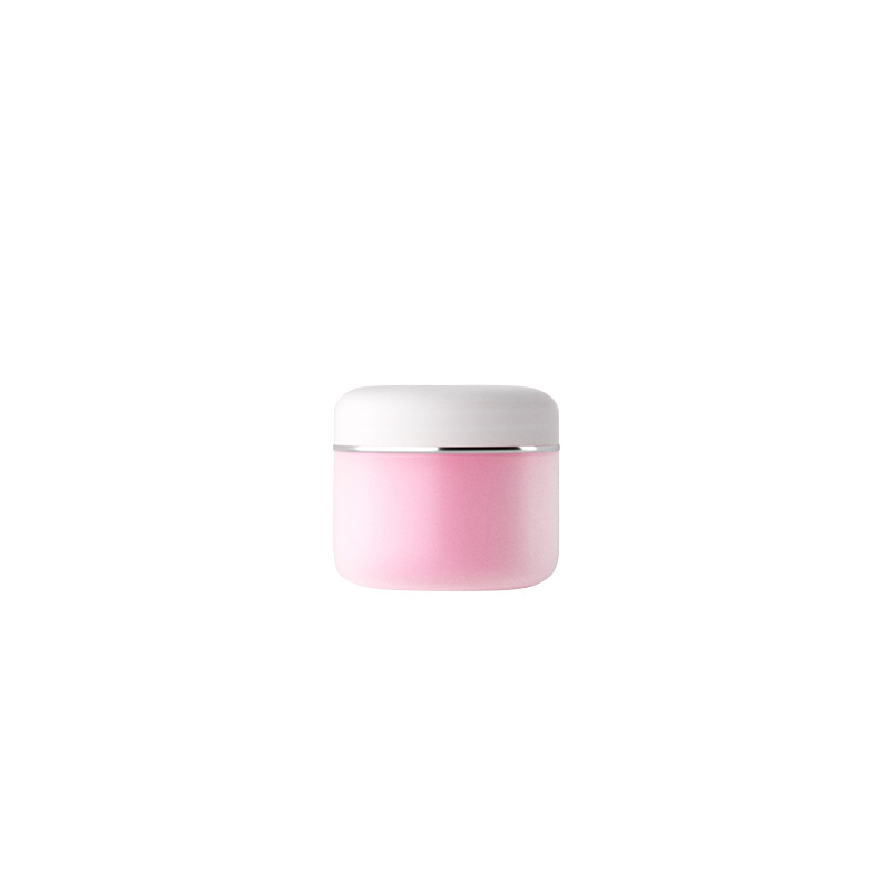 30-150g R-ángulo de doble capa crema botella Rosa cosméticos sub-botella crema caja de crema al por mayor