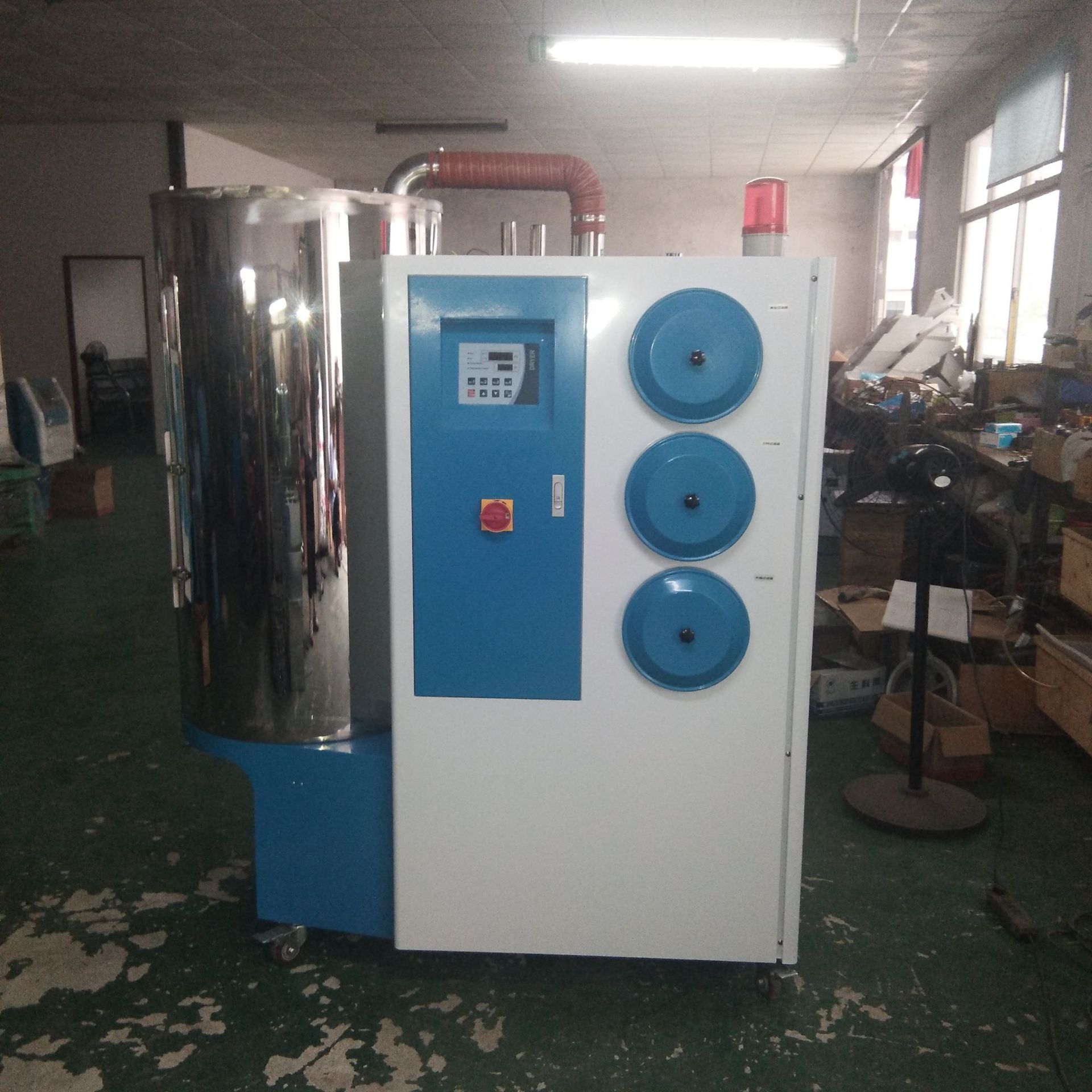 东莞厂家直销供应注塑辅机三机一体除湿干燥机不锈钢料除湿干燥机