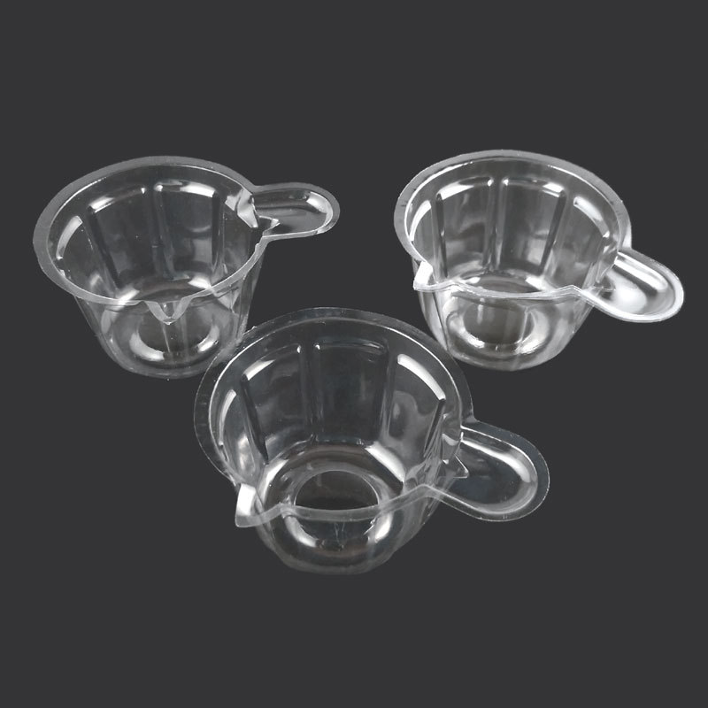 40ml taza dispensadora desechable cristal epoxi DIY recipiente de mezcla taza de plástico pigmento taza de orina taza