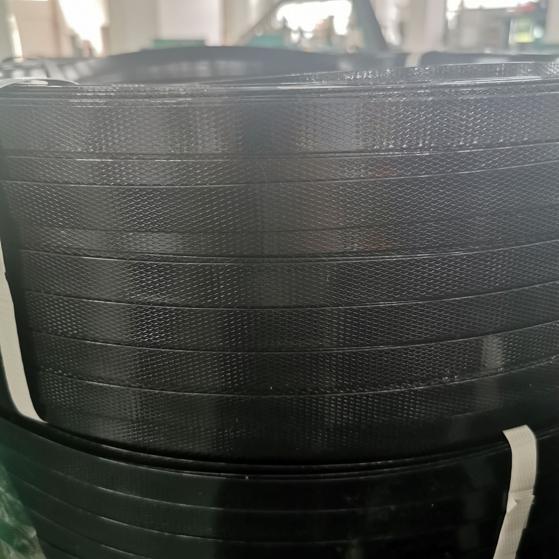 厂家直销 新帝克供应各规格聚酯塑钢带 PET打包带1910  1608黑色