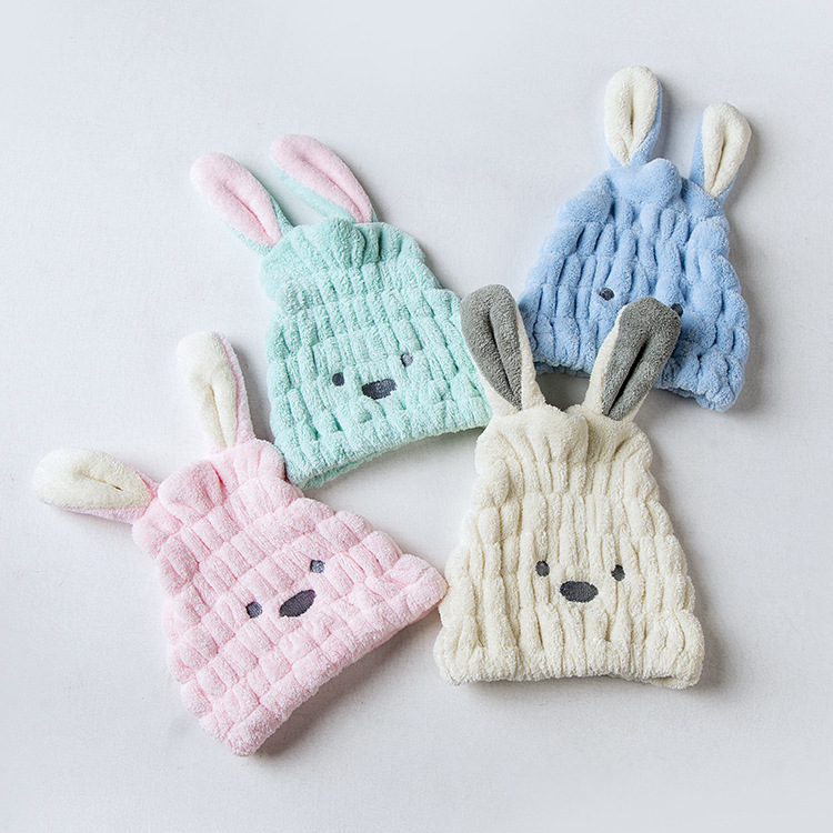 Manufactor Direct selling Dijin Coral Dry hair cap Cartoon animal lovely children Dry hair cap water uptake Dry hair cap wholesale