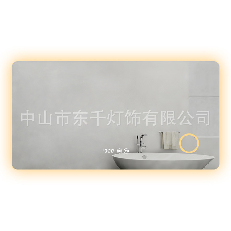 現代多功能LED浴室鏡燈 衛生間鏡子燈 壁挂防霧燈 智能酒店客房燈