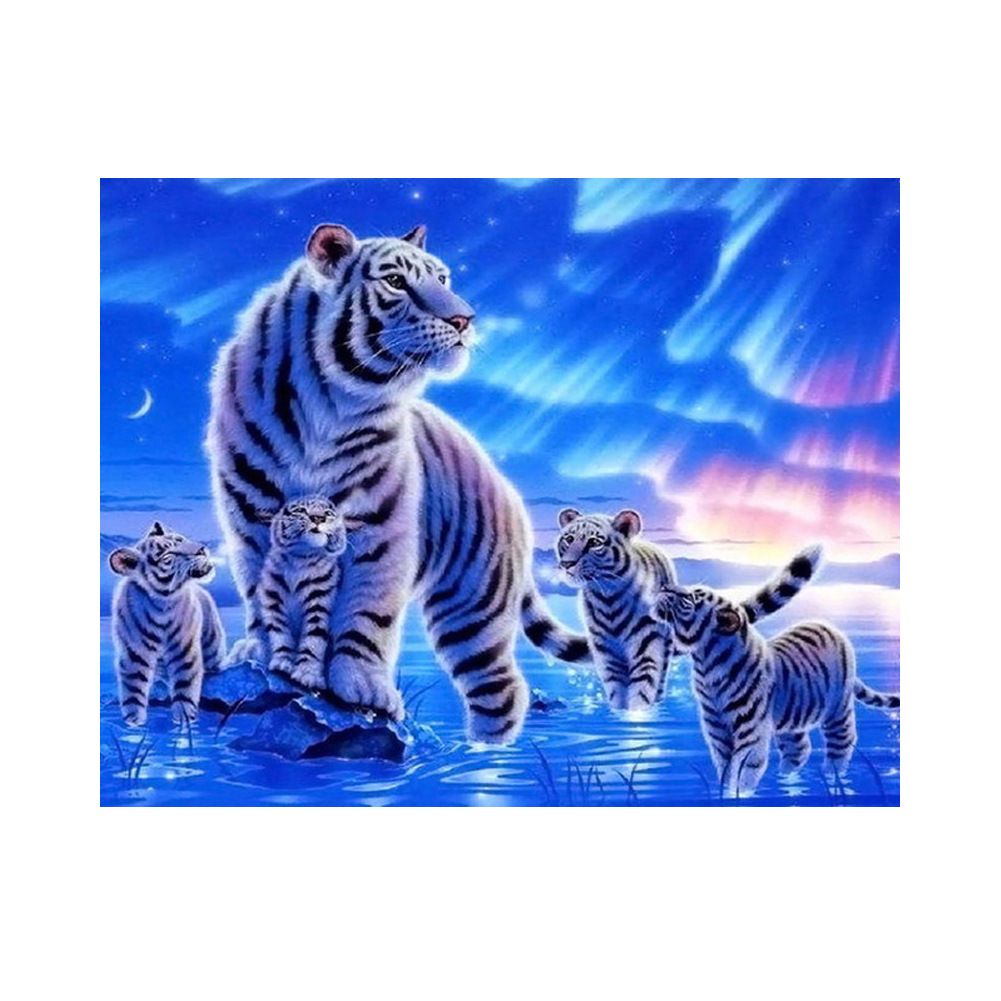 Tiger Oil Painting 1