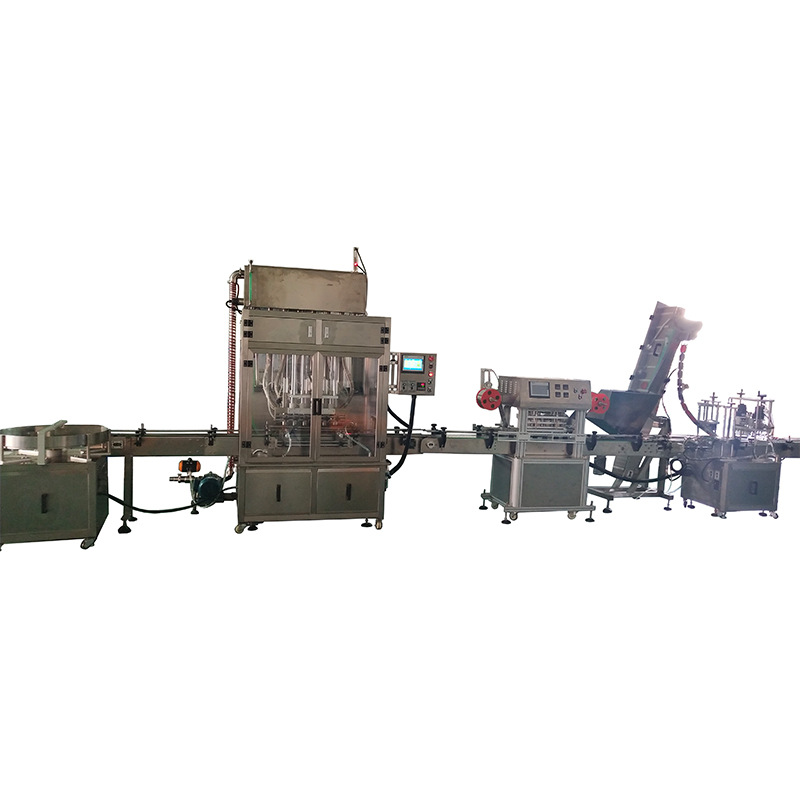 花生酱加热封口灌装线全自动液体膏体伺服灌装机灌装设备自动大型