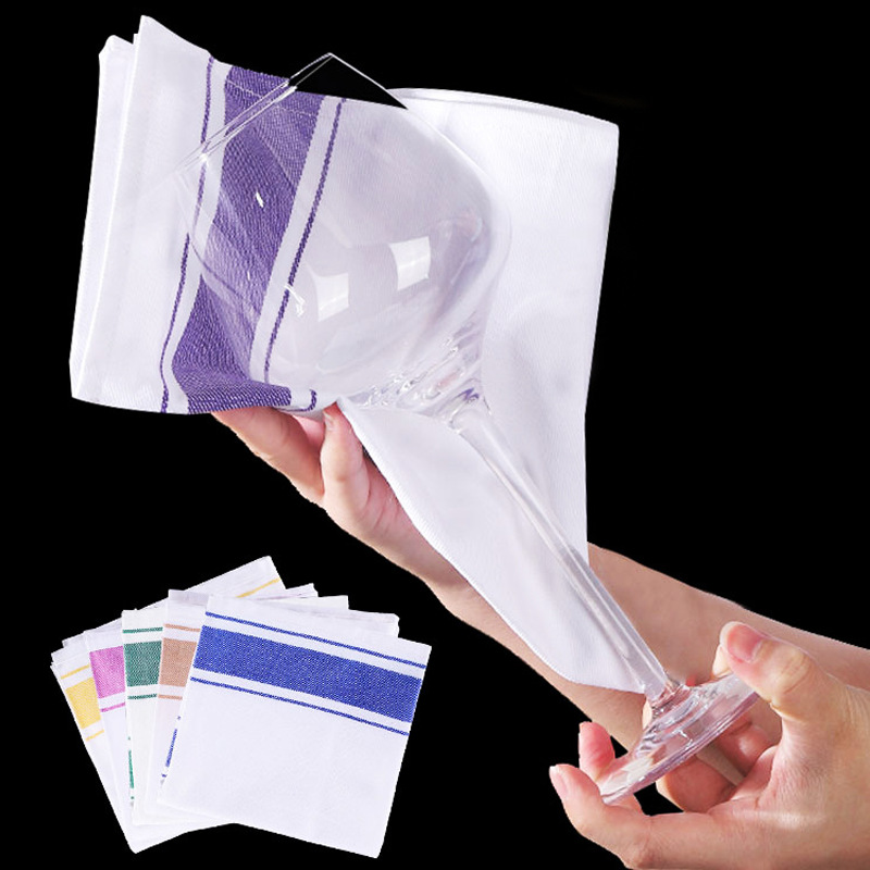 擦杯布酒店尘布酒杯抹净布口布红酒杯酒吧吧台用具擦杯子专用抹布