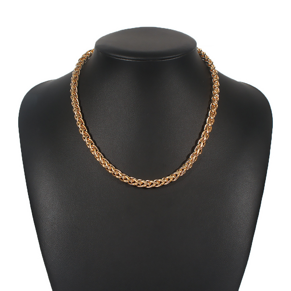 Hot-selling Hip-hop Rock Chain Simple Necklace display picture 9