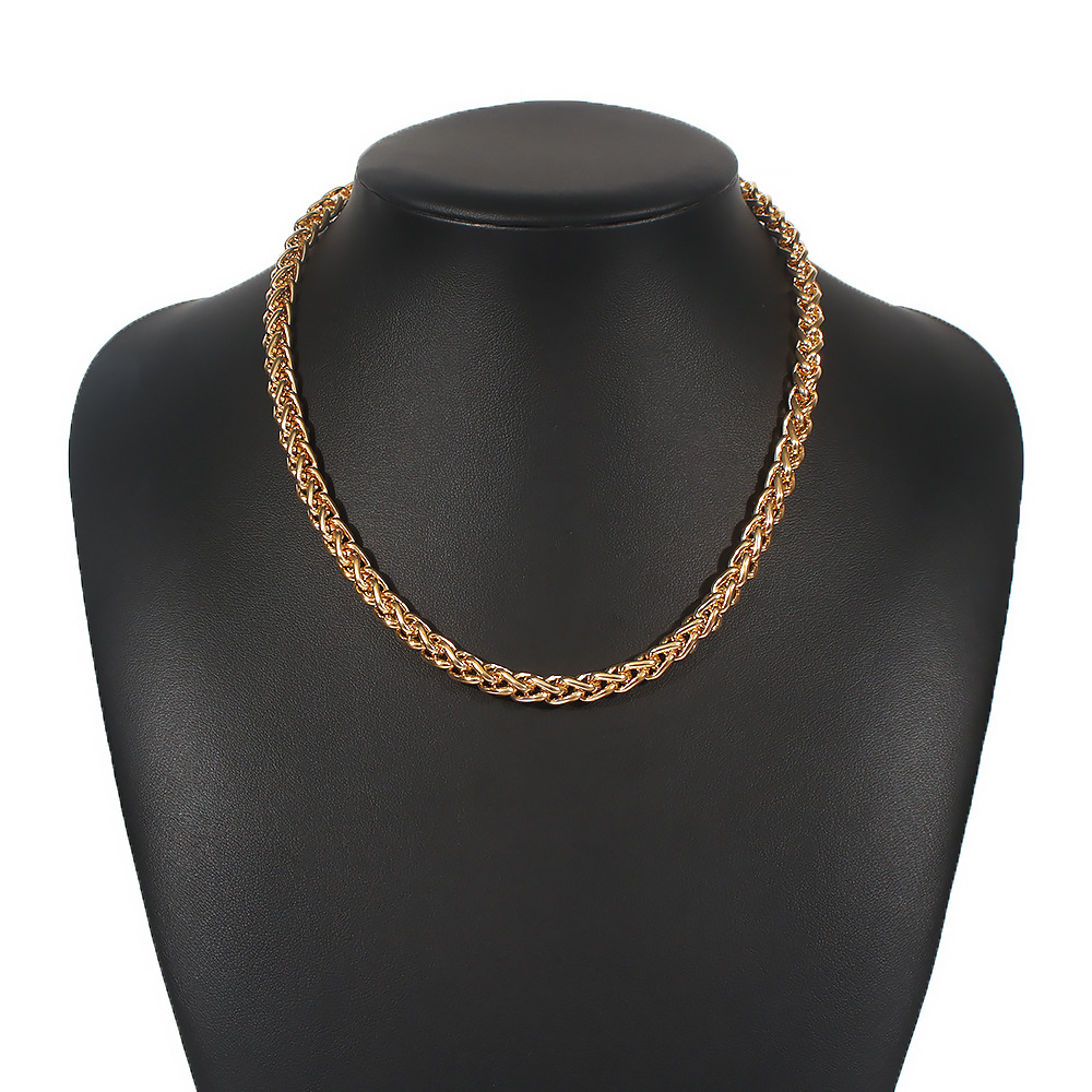 hot-selling hip-hop rock chain simple necklace