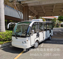 朗迈带空调电动14座观光车 山西陕西电瓶观光车厂家代理价代步车