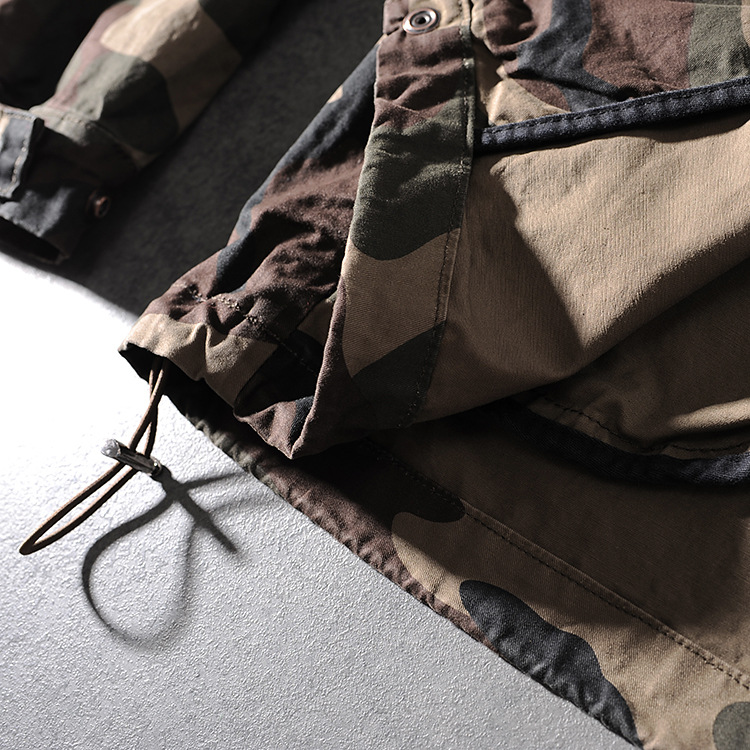 A48 autumn and winter new foreign trade original single-base solid color camouflage hooded young men's windcoat jacket jacket 0104 60 A48 autumn and winter new foreign trade original single-base solid color camouflage hooded young men's windcoat jacket jacket 0104 60