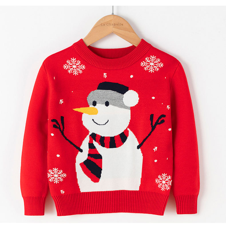 Christmas Fashion Snowman Viscose Hoodies & Sweaters display picture 3