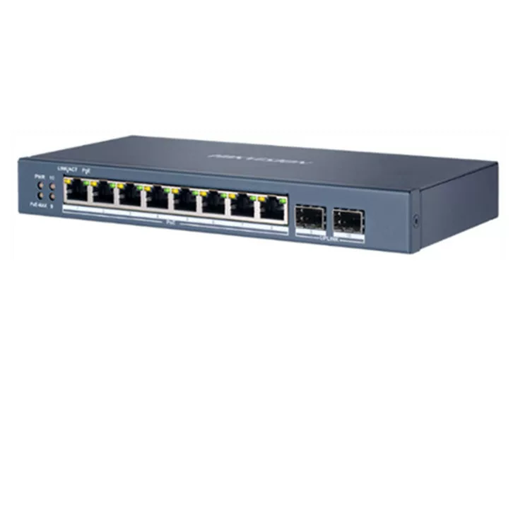 DS-3E1510P-S Haikang Weisan 8 световой сетевой управляемый гигабитный PoE коммутатор Свитчинг Хайнань Управление облаком APP управления